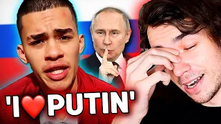 RedPill Idiot SNEAKO Loves Putin & Russia