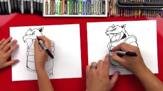 How To Draw Blastoise From Pokemon