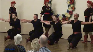 KALYNA Ukrainian dancers «Гей Іване» Niagara Folk Arts Festival (2018)