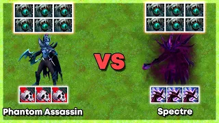 Level 30 Phantom Assassin vs Level 30 Spectre - Dota 2 1v1