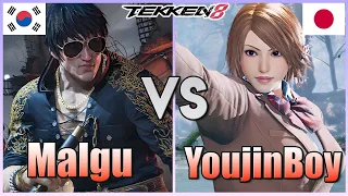 Tekken 8  ▰  Malgu (#1 Law) Vs YoujinBoy (Asuka) ▰ Ranked Matches!