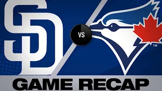 5/25/19: Padres' bats run wild in blowout of Jays