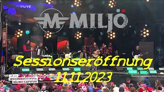 Miljö - Sessionseröffnung Kölner Karneval 11.11.2023