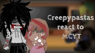 Creepypastas react to MCYT/Dawn of 16th || I'm back lol || Credits in desc