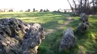 74.  Оксфордский Стоунхэндж, Англия. The King's Men Stonehenge (Rollright Stones)