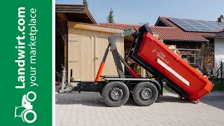 Muldenkipper mit Hakenlift | landwirt.com