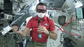 Chris Hadfield gets tough on Space Station spills