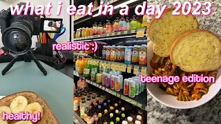 what i eat in a day 2023♡ realistic, healthy, teenage edition! ft.DRESSVY