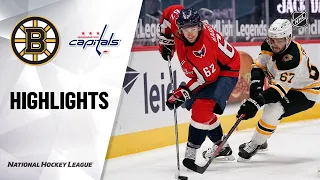 Bruins @ Capitals 5/11/21 | NHL Highlights