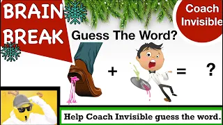 Christmas Emoji Pictionary Winter Word Challenge Brain Break
