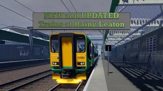 NEW and UPDATED Trains at Rainy Leaton | British Railway Trainspotting