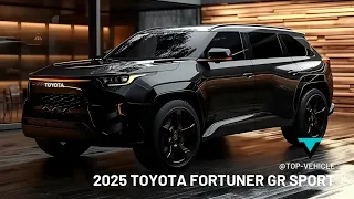 Next Gen!! 2025 Toyota Fortuner GR Sport - A fierce and powerful SUV.