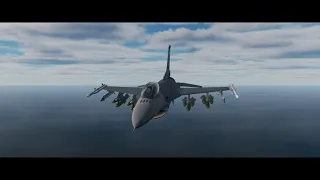 DCS F-16 Anti Runway SA-10 Snakeyes || 4K 60 FPS || Echo 19 F-16 Sound Mod