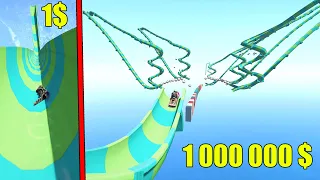 TOBOGGAN 1$ vs TOBOGGAN 1 000 000$