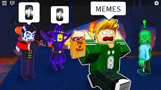 ROBLOX Work At A Pizza Place FUNNY MOMENTS (MEMES) 🎃 (Part 2)