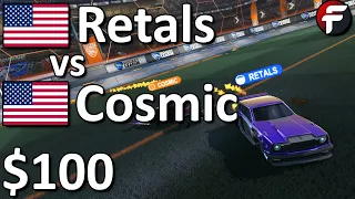 Retals vs Cosmic | $100 Rocket League 1v1 Showmatch
