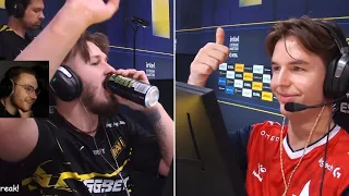 Ohnepixel reacts to jL waving at Astralis & Device at IEM Cologne