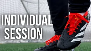Individual Session in Adidas Predator Elite | Soccer / Football ASMR Training Session