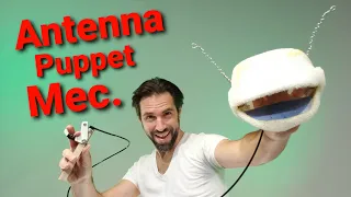 Puppet Antenna Mechanism from PVC and other Hardware