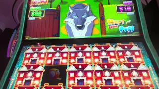 Mega Huge Mansions Feature Huff N’ More Puff Slot