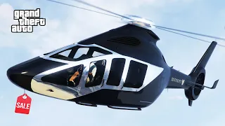 GTA 5 Online Volatus Helicopter Luxury SALE NOW! Swift Deluxe or Volatus? Business - NEW!