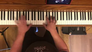 The Beatles - Lady Madonna (overhead piano cover)
