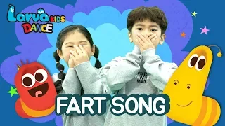 FART SONG | LARVA KIDS | DANCE FOR KIDS | BEST NURSERY RHYME | JUST DANCE