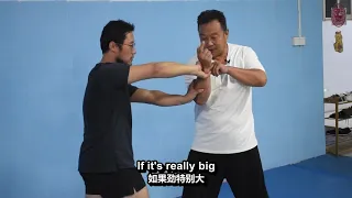 taijiquan force point changes,the release of instant grasp completed