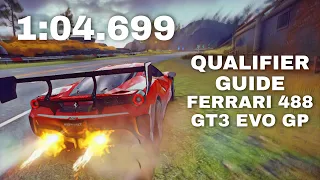 1:04.699 | Qualifier Guide | Ferrari 488 GT3 EVO GP | ASPHALT 9: LEGENDS