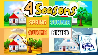 Kids vocabulary - 4 Seasons in a year @IDEA