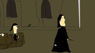 Snape (Turn to page 394) (animated)
