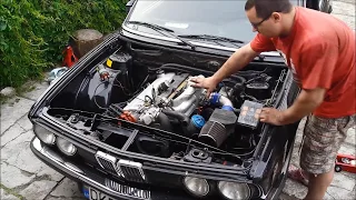 bmw e28 M30B35 first start