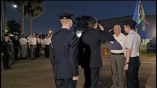 Civil Air Patrol Change of Command Ceremony, Jacksonville Composite Squadron, 2 April 2024.