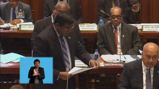 Fijian Minister for Education updates Parliament on Community Outreach Programmes