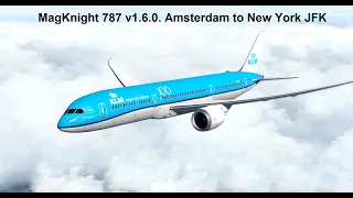 MagKnight 787 v1.6.0 AMS to JFK