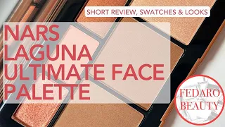 NARS • Laguna Ultimate Face Palette • review, swatches and looks • NARS Seductive Summer collection