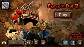 Earn to die 2 complething level 1 with fully upgraded vehicle.Gameplay.(GAMING KID)