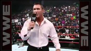 The Undertaker plays mind games with Randy Orton Raw, March 28, 2005