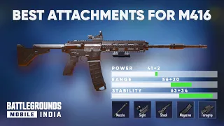 Best Attachments For M416 For Zero Recoil And Headshot For BGMI AND PUBG MOBILE