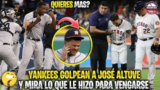 Así los YANKEES GOLPEARON y se BURLARON de JOSÉ ALTUVE y ESTO HIZO para CERRARLES la BOCA | MLB