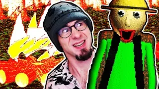 THE WORST PERSON TO GO CAMPING WITH // Baldi's Basics FIELD TRIP Demo COMPLETE w/ENDING