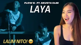 FLOW G - LAYA ft. SKUSTA CLEE (Official Music Video) REACTION