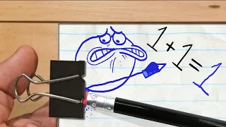 【Flip Book】 The Pencil teaches Pencilmate a lesson -in- THE GRAPES OF MATH-Part 3