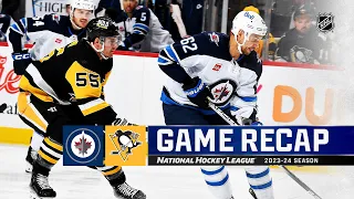 Jets @ Penguins 2/6 | NHL Highlights 2024