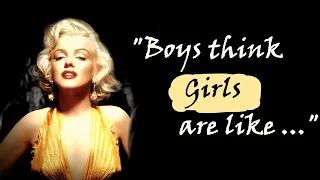 MARILYN MONROE Best QUOTES about Life | Motivational Quotes