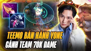 BOY1CHAMP TEEMO EBA BÁN HÀNH YONE GỒNG GÁNH ĐỒNG ĐỘI CỰC KHÉT VỚI 70K SÁT THƯƠNG