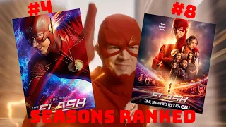 All Flash Seasons Ranked! | The Flash Seasons Ranked | CW Arrowverse | DC Comics | Barry Allen