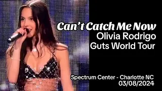 🤎 Can’t Catch Me Now Surprise Performance 🎤 GUTS Tour Olivia Rodrigo 03/08/2024