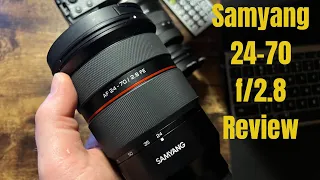 Budget 24-70 f/2.8 For Sony E-Mount|Samyang 24-70 is it worth it?