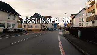Esslingen 4K - Jägerhaus - City Drive